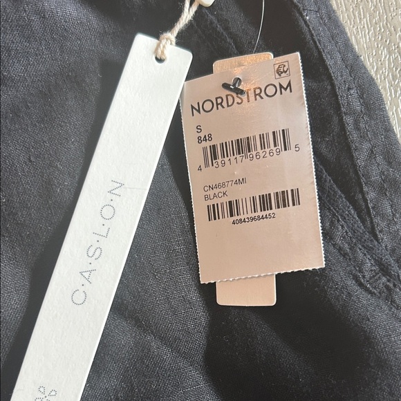 Caslon Women's Charcoal Cargo Shorts - Picture 2 of 10